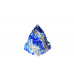 Shree Yantra In Natural Lapis Lazuli Gemstone -123-gms