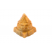 Shree Yantra In Natural Yellow Jade -370 gms