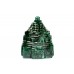 Shree Yantra In Natural Green Jade - 109 gms - II