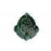 Shree Yantra In Natural Green Jade - 109 gms - II