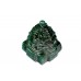 Shree Yantra In Natural Green Jade - 109 gms - II