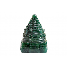 Shree Yantra In Natural Green Jade - 112 gms 