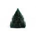 Shree Yantra In Natural Green Jade - 115 gms - I