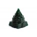 Shree Yantra In Natural Green Jade - 115 gms - I