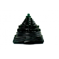 Shree Yantra In Natural Green Jade - 117 gms 