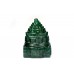 Shree Yantra In Natural Green Jade - 122 gms 