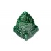 Shree Yantra In Natural Green Jade - 127 gms 