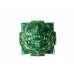 Shree Yantra In Natural Green Jade - 127 gms 