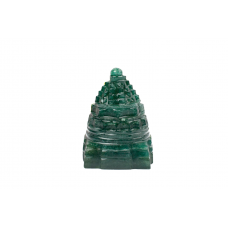 Shree Yantra In Natural Green Jade - 71 gms 