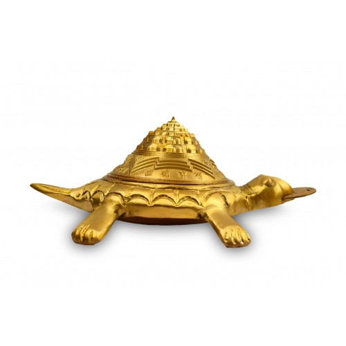 Kurma Shree Yantra in Brass