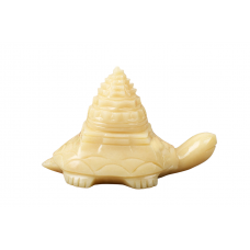 Shree Yantra In Natural Yellow Jade -136 gms