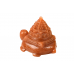 Shree Yantra In Natural Red Jade Gemstone -133 gms