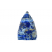 Shree Yantra In Natural Lapis Lazuli Gemstone -118-gms