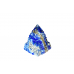 Shree Yantra In Natural Lapis Lazuli Gemstone -132-gms