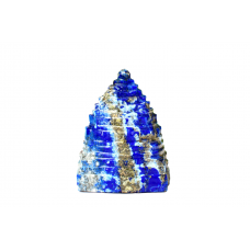 Shree Yantra In Natural Lapis Lazuli Gemstone -132-gms
