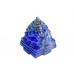 Shree Yantra In Natural Lapis Lazuli Gemstone -183-gms - i