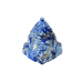 Shree Yantra In Natural Lapis Lazuli Gemstone -195-gms 