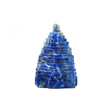Shree Yantra In Natural Lapis Lazuli Gemstone -234-gms 