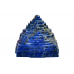 Shree Yantra In Natural Lapis Lazuli Gemstone -241-gms 