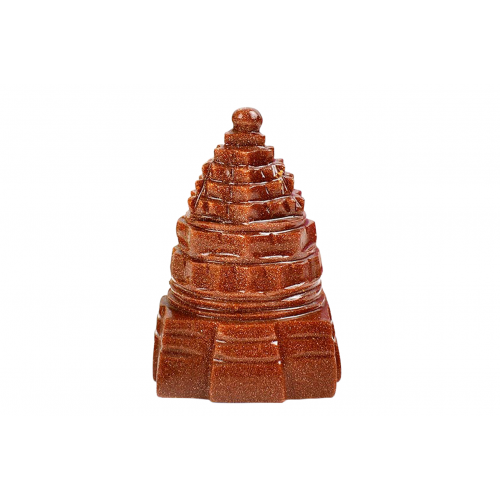 Shree Yantra Natural Sunstone Gemstone - 93 gms