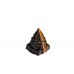 Shree Yantra Natural Tiger Eye Gemstone - 67 gms