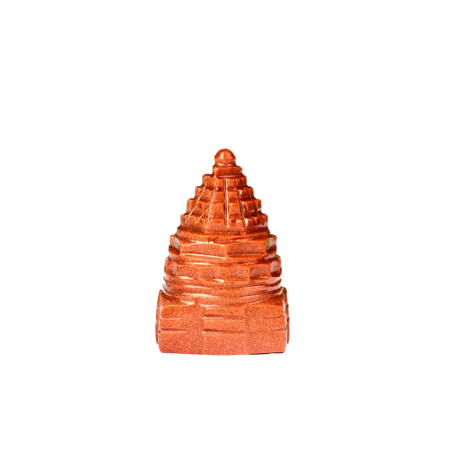 Shree Yantra Natural Sunstone Gemstone - 69 gms