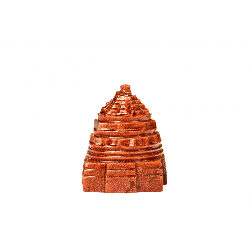 Shree Yantra Natural Sunstone Gemstone - 68 gms -ii