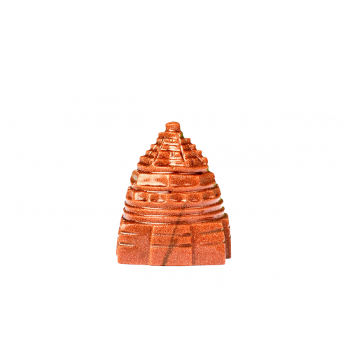 Shree Yantra Natural Sunstone Gemstone - 66 gms