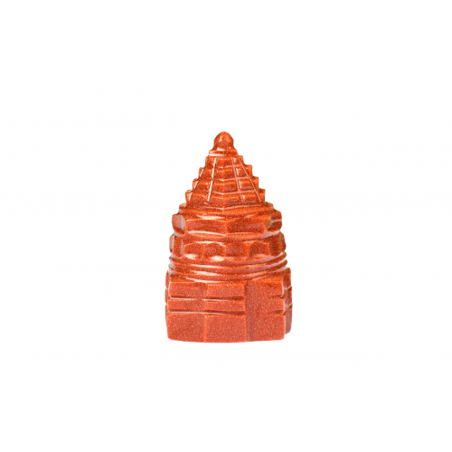 Shree Yantra Natural Sunstone Gemstone - 61 gms