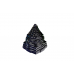 Shree Yantra Natural Blue Sun Stone Gemstone - 136 gms