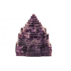 Shree Yantra Natural Amethyst Gemstone - 1115 gms