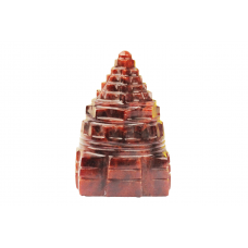 Shree Yantra Natural Gomedh Gemstone - 138 gms