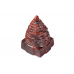 Shree Yantra Natural Gomedh Gemstone - 145 gms