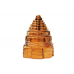 Shree Yantra Natural Tiger Eye Gemstone - 147 gms