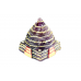 Shree Yantra Natural Aamethyst Gemstone - 213 gms