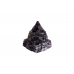 Shree Yantra Natural Amethyst Gemstone - 289 gms