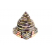 Shree Yantra Natural Amethyst Gemstone - 385 gms