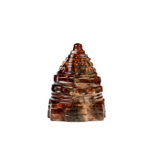 Shree Yantra Natural Gomedh Gemstone - 105 gms