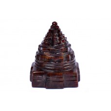 Shree Yantra Natural Gomedh Gemstone - 205 gms