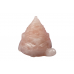 Kurma Shree Yantra Natural Rose Quartz Gemstone -193 gms