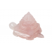 Kurma Shree Yantra Natural Rose Quartz Gemstone -195 gms