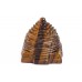 Shree Yantra Natural Tiger Eye Gemstone - 100 gms