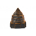 Shree Yantra Natural Tiger Eye Gemstone - 136 gms