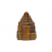 Shree Yantra Natural Tiger Eye Gemstone - 182 gms