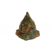 Shree Yantra Natural Unakite Gemstone - 100 gms