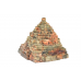 Shree Yantra Natural Unakite Gemstone - 196 gms