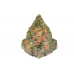 Shree Yantra Natural Unakite Gemstone - 308 gms