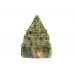 Shree Yantra Natural Unakite Gemstone - 308 gms