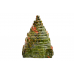 Shree Yantra Natural Unakite Gemstone - 96 gms