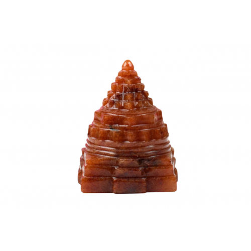 Shree Yantra In Natural Jade Gemstone - 100 gms